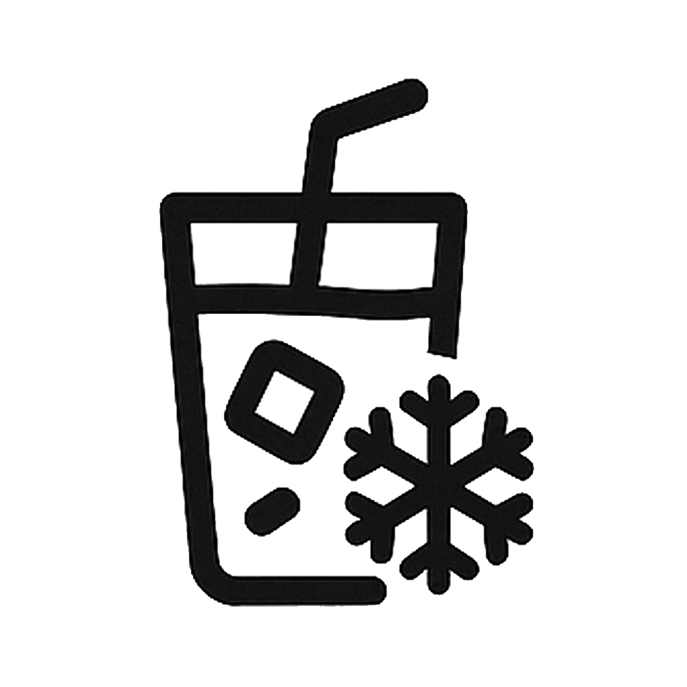 Cold beverages icon